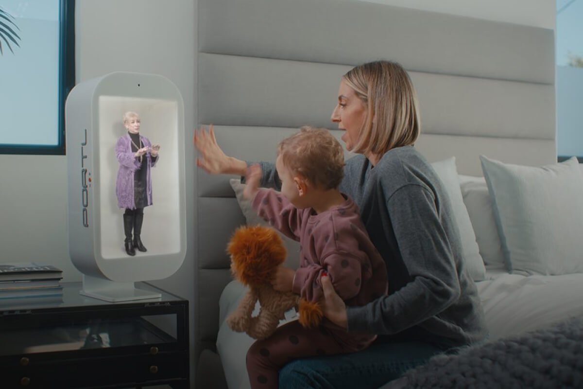 AI Service - Proto Hologram for Far Communication