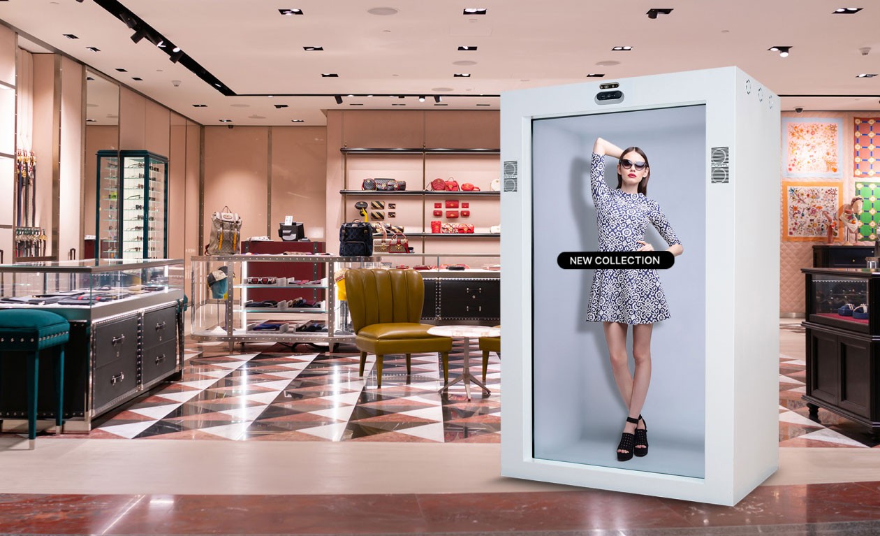 AI Service - Proto Hologram for Retail Advertising