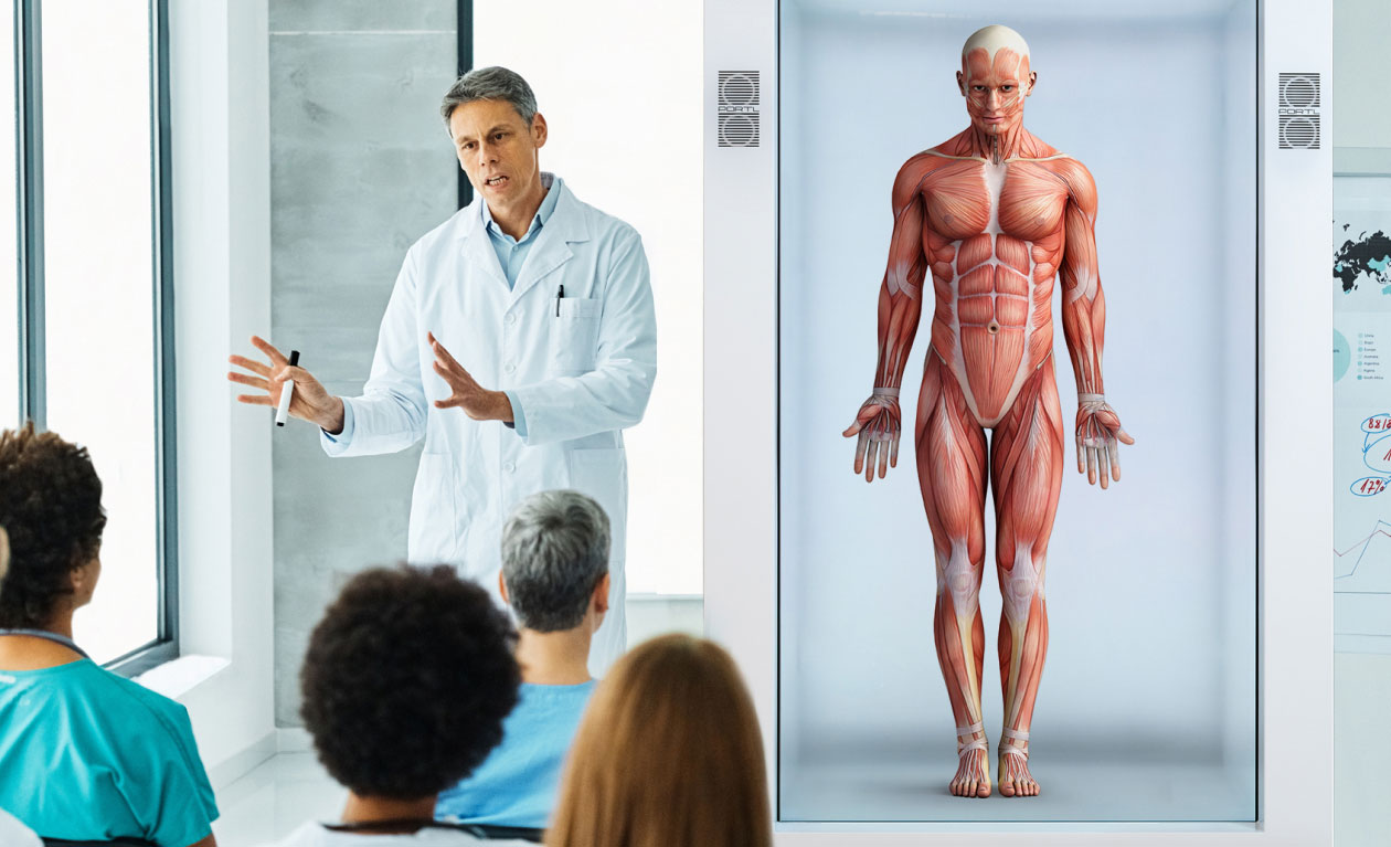 AI Service - Proto Hologram for Health Care