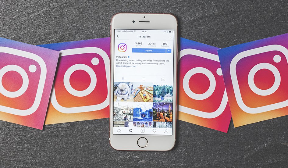 An award-winning iPhone showcasing a collection of Instagram photos. An award-winning iPhone showcasing a collection of Instagram photos.