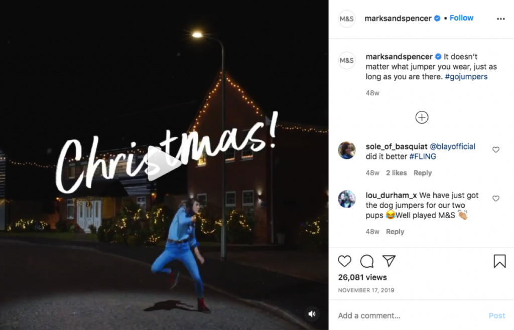 Award-winning Instagram Christmas ad. Award-winning Instagram Christmas ad.